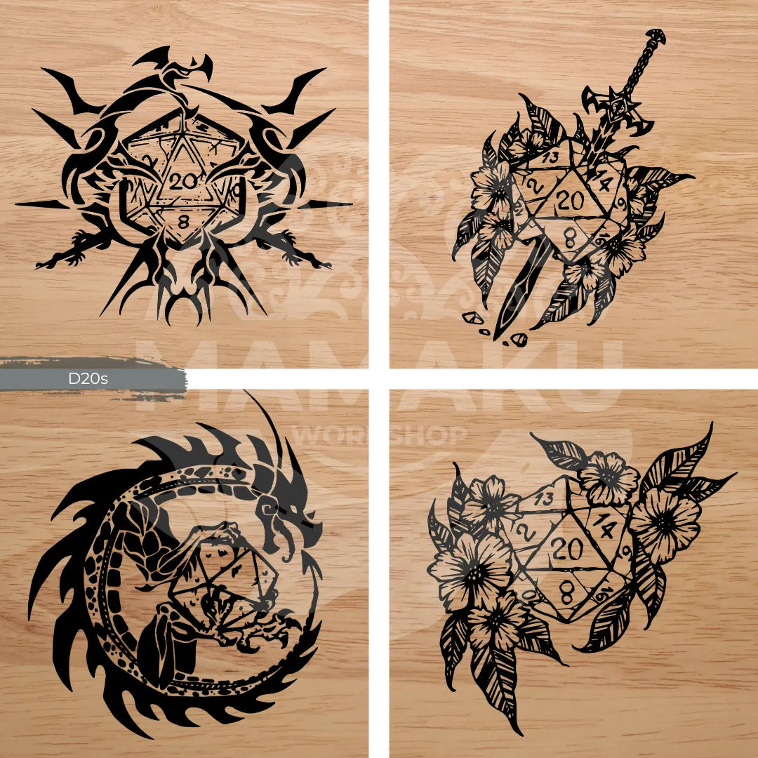 Native Timber Token Coasters