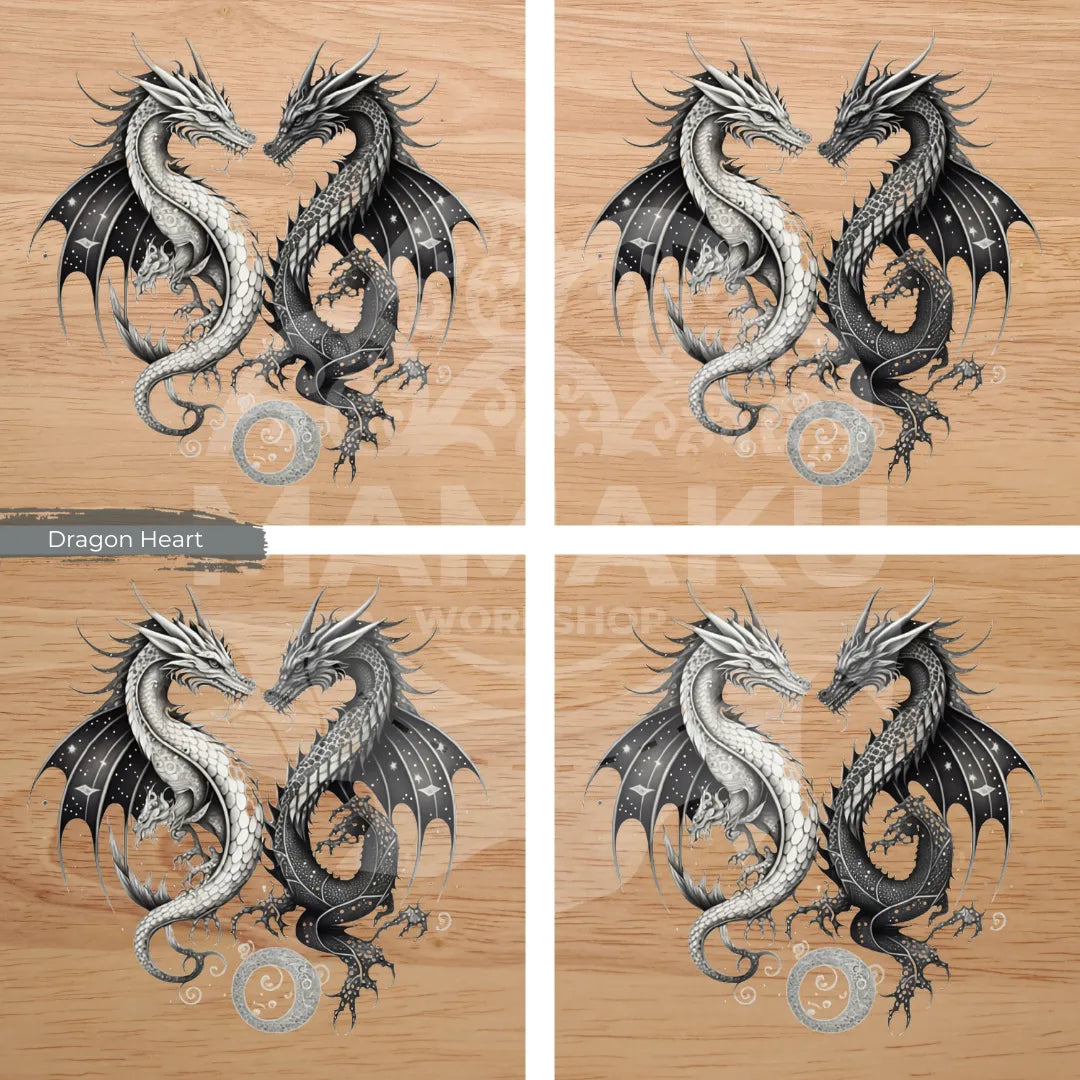 Native Timber Token Coasters