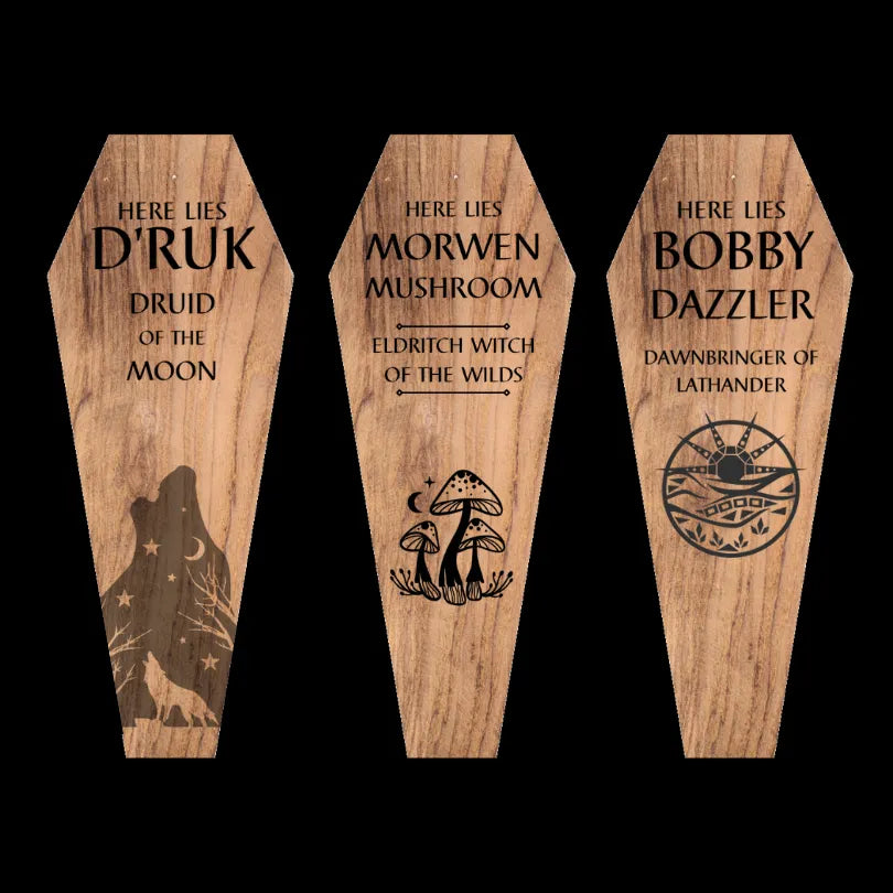 Death Save Dice Coffin | Campaign Set