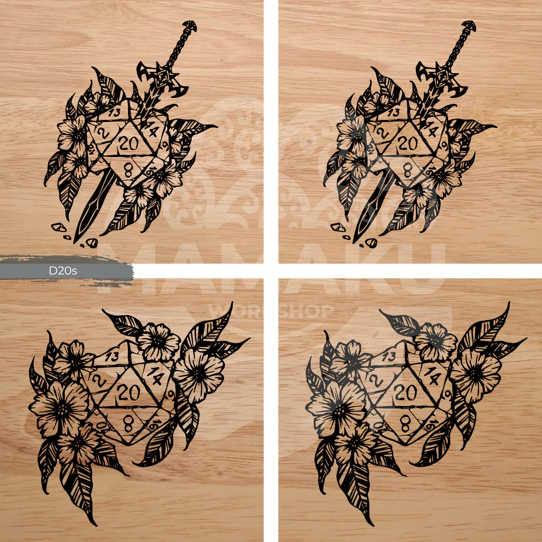 Native Timber Token Coasters