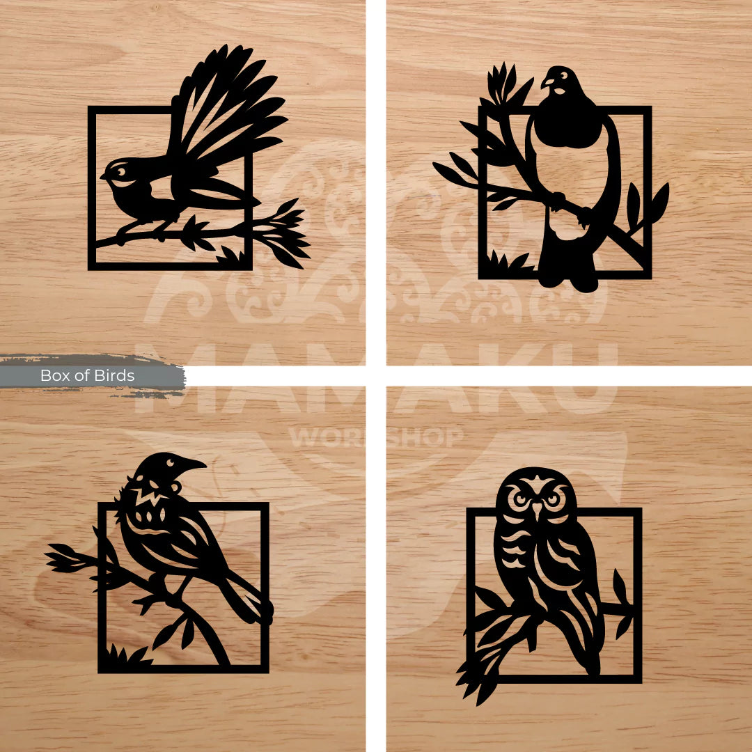 Native Timber Token Coasters