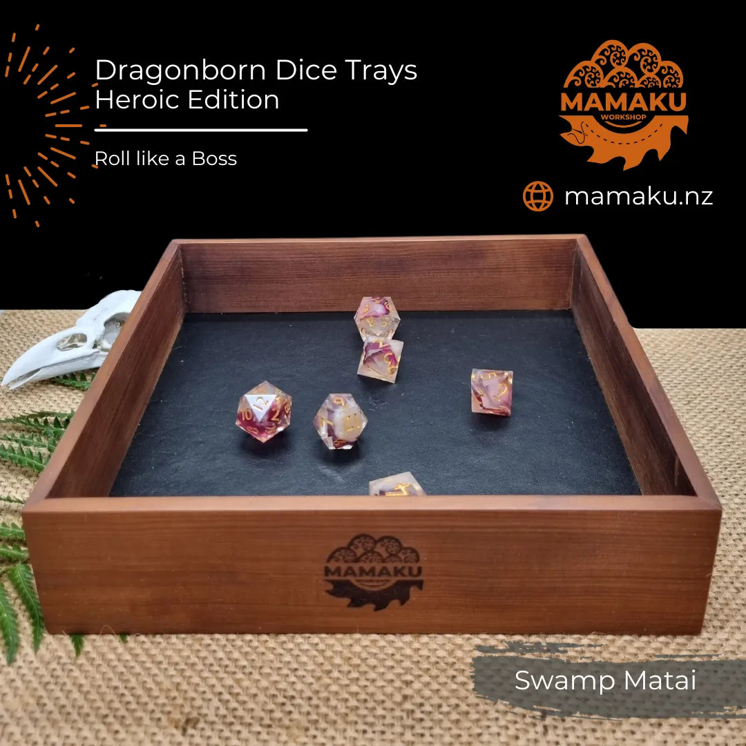 Dragonborn Dice Tray | Heroic Series